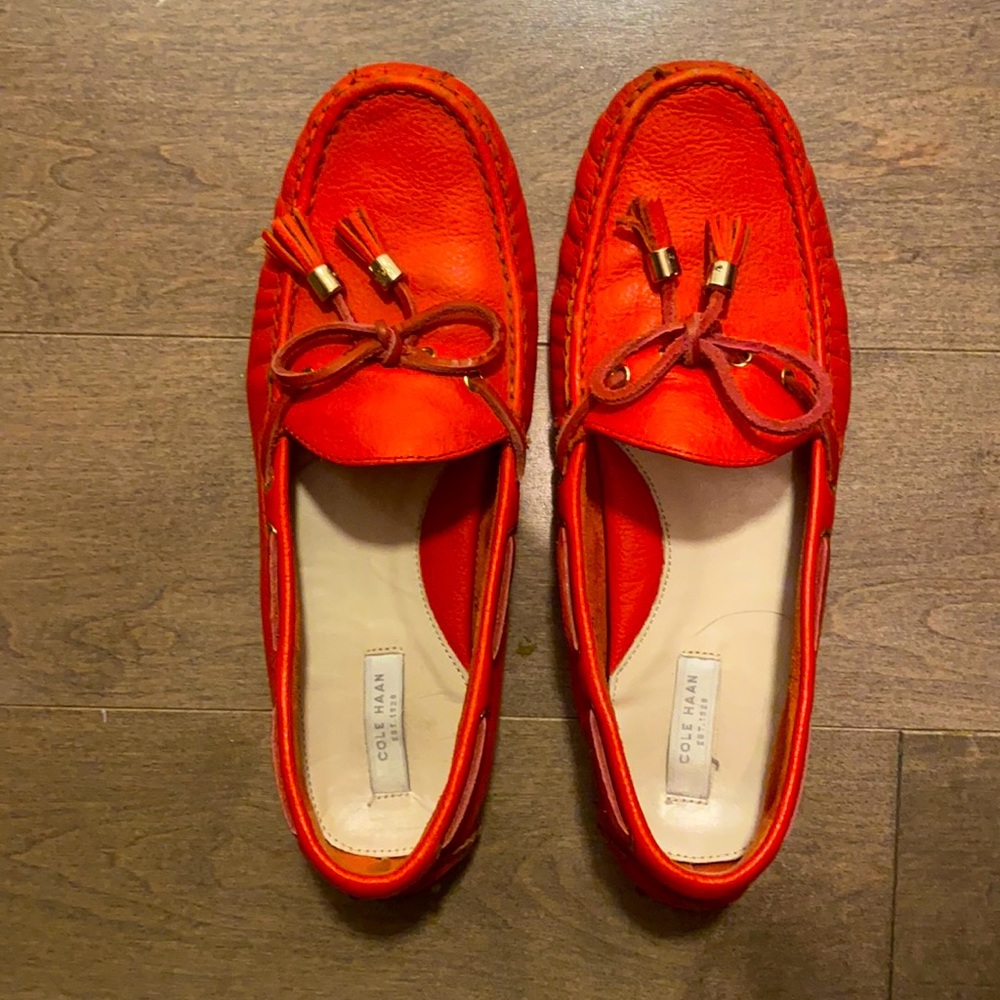 Cole Haan red drivers